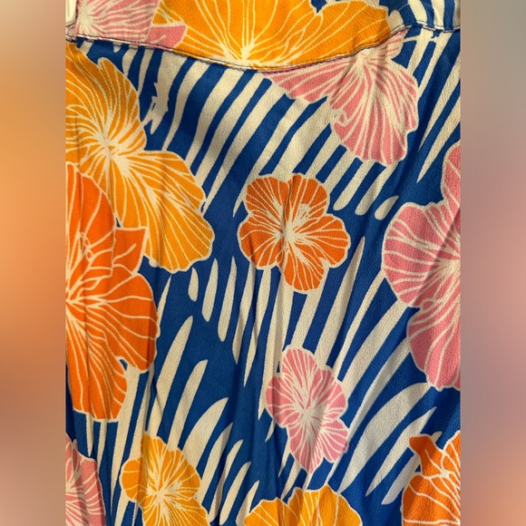 Mommy & Me Ava Sky Matching Mommy Skirt (M) and Girls Maxi Dress (2T) - Picture 2 of 8